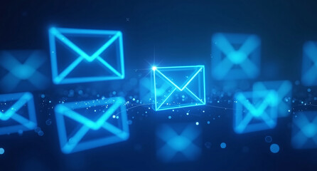 Blue Mail Icon