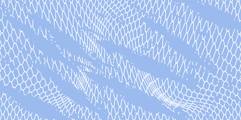 Mesh texture for fishing nets. Seamless pattern for sportswear or soccer goal, volleyball net, basketball hoop, hockey, athletics. Abstract net background for sports © Bunga