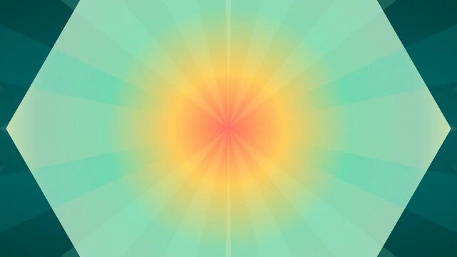 Vibrant Hexagonal Patterns with Gradient Effects.