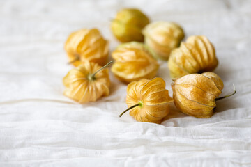 Close-Up of Physalis Peruviana Fruit