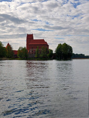 Obraz premium house on the river