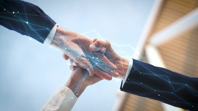 Success Agreement &ndash; Group Hand Stack, Business Concept
