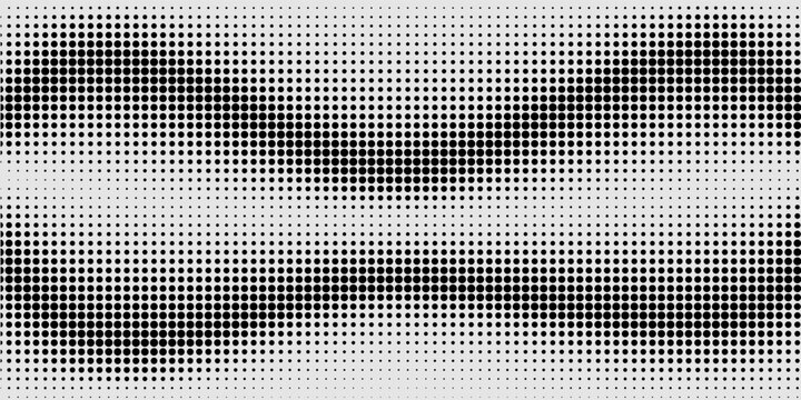 Halftone faded gradient texture. Grunge halftone grit background. White and black sand noise wallpaper. Retro pixilated vector backdrop