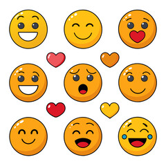 Social reaction emoji
