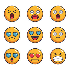 Social reaction emoji
