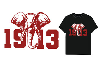 Delta sigma theta sorority t-shirt and logo design Vector