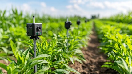 Agricultural Sensors for Quality Monitoring in Open Field at Midday