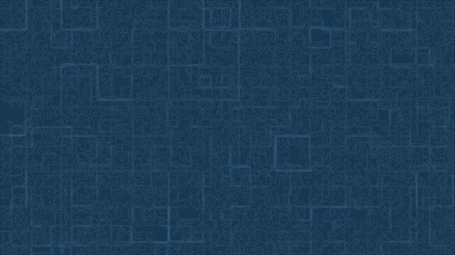 Modern abstract blueprint grid pattern animation with shifting lines and squares technology background motion