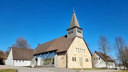  Horn-Bad Meinberg, Roman Catholic parish church of the Holy Cross