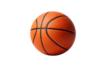 Basketball isolated on white background