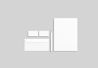 Blank Stationery Mockup