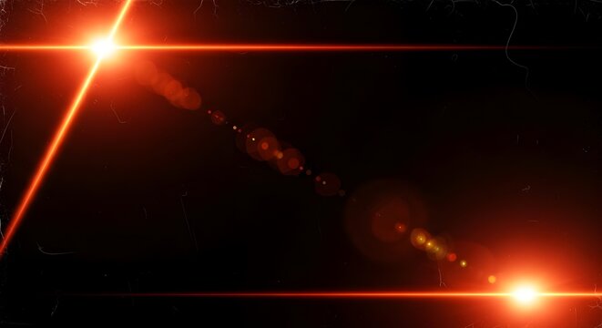 Cosmic space explosion with vibrant red nebula abstract background