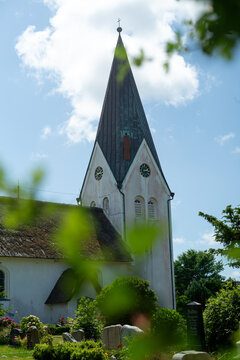 St.-Clemens-Kirche im Ort Nebel auf Amrum