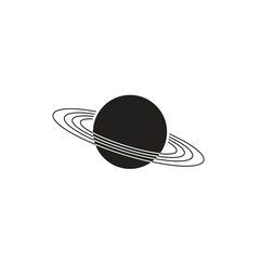 Saturn planet with ring system. © gabriel