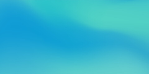 Obraz premium Amazing Blue Green Blur Gradient With Grainy Noise Texture. Abstract Turquoise Mesh and Dynamic Flow Background