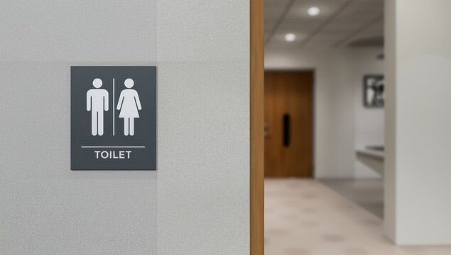 Gender-Neutral Restroom Sign
