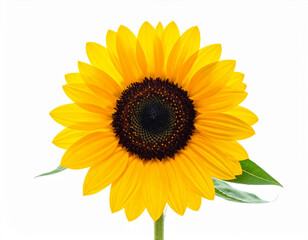 Fototapeta premium sunflower isolated on white