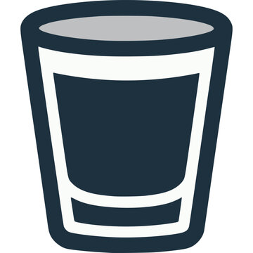 Shot Glass Icon Vector