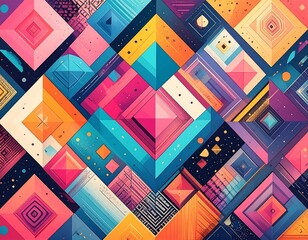 カラフルな背景素材