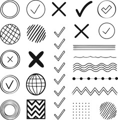 Minimalist icon representing a vector file format