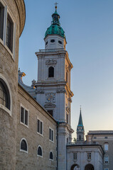 Fototapeta premium Salzburg Cathedral exterior, Austria