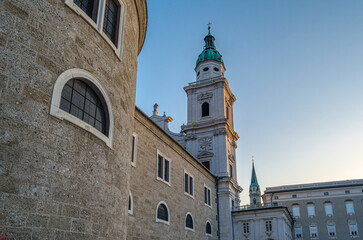 Obraz premium Salzburg Cathedral exterior, Austria