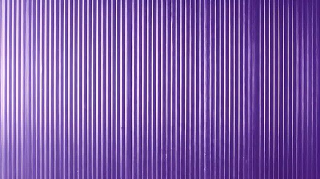 Vibrant Purple Corrugated Metal Texture Seamless Loop for Modern Industrial Aesthetic, Backdrops