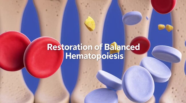 Gradual Reduction of Leukemic Cells in Bone Marrow During Treatment