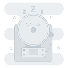 Fototapeta premium Empty Notification Empty States Illustration