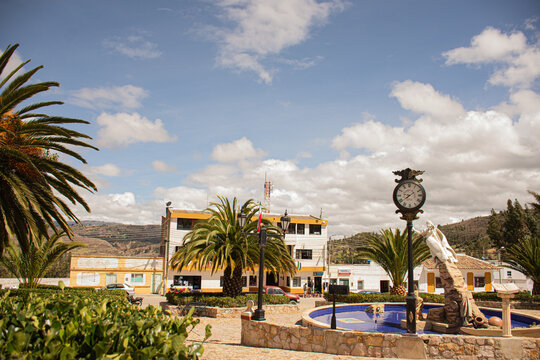Arquitectura de Boyac&aacute;, Paisaje Colombiano, Pueblo Colonial. 