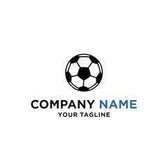 Obraz premium Soccer Ball Logo Design for Company Branding and Sports Related Businesses.