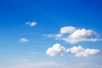 Obraz premium blue sky with clouds