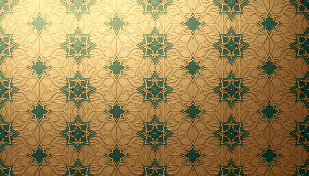 Desain wallpaper seamless damask antik dengan pola bunga ornamen barok bergaya tekstil zaman Victoria yang elegan untuk dekorasi kain sutera cokelat dalam ilustrasi vektor seni retro tanpa cela