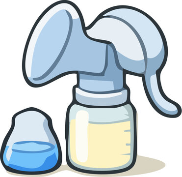 Breast Pump and Milk.
