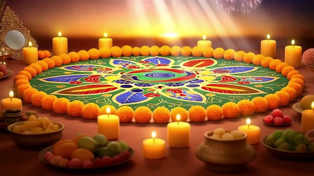 Happy Parsi New Year celebration background for religious holiday of Navroz Mubarak.