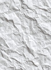 Obraz premium Crumpled white paper texture (25)