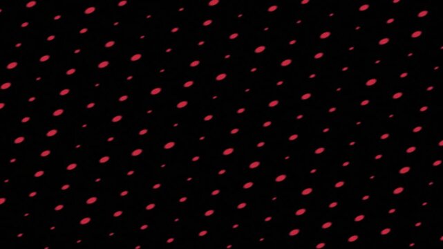 Black background with red dots pattern