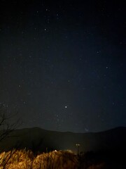 Fototapeta premium starry night sky