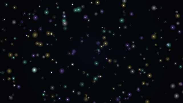 Magical Glowing Fairy Dust Ethereal Particles 4K Seamless Loop