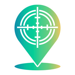 Obraz premium hunting Gradient icon