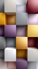Abstract cubes background geometric shapes forming an abstract pattern suitable for design and digital art
