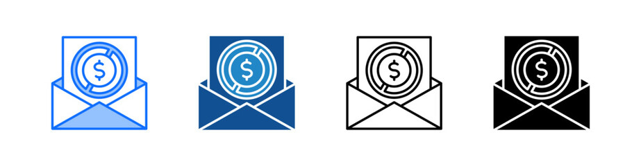 Blackmail Multiple Style Icon Set 