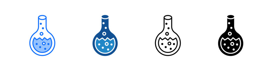 Flask Multiple Style Icon Set 