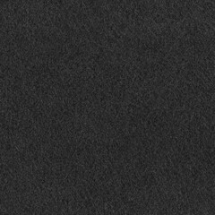 Fototapeta premium Black felt fabric seamless texture background. Blank dark gray felt tileable surface pattern.