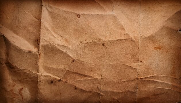Old Brown Paper Texture With Stains