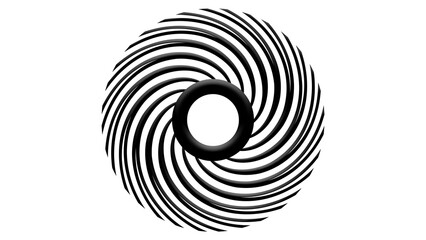 Spiral swirl whirl shape element © urvesh