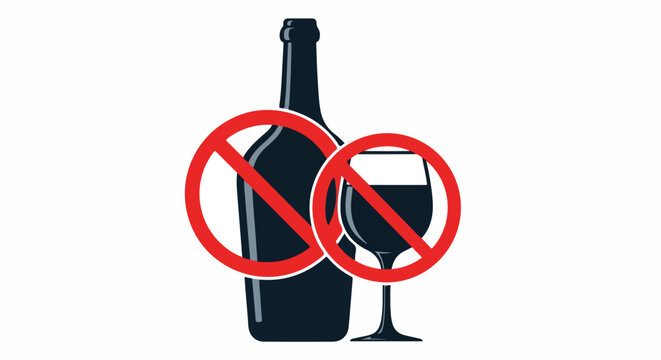 No Drinking or Alcohol Allowed Sign