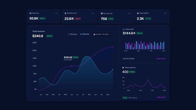 modern infographic template with graphics