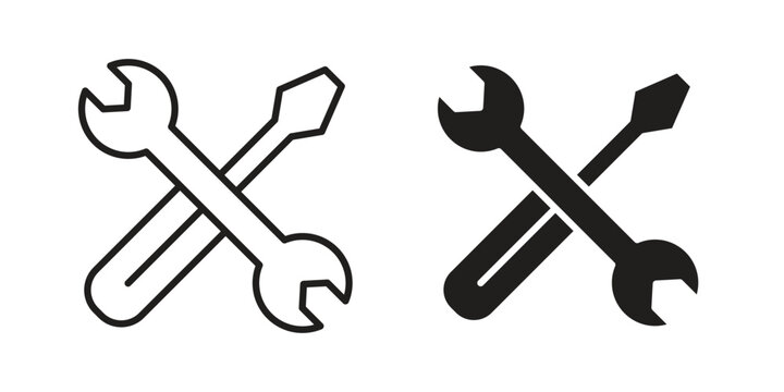 Repair icon suitable symbol. Simple stock illustration stock