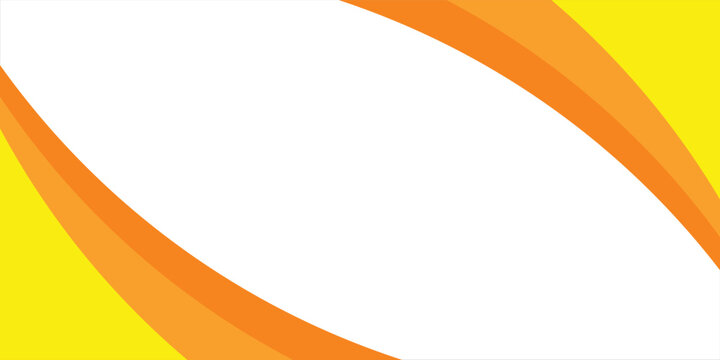 Adobe Illustrator Screenshot Showing Editable Vector Banner With Yellow Orange Curved Corner On Dark Workspace ilustration modern